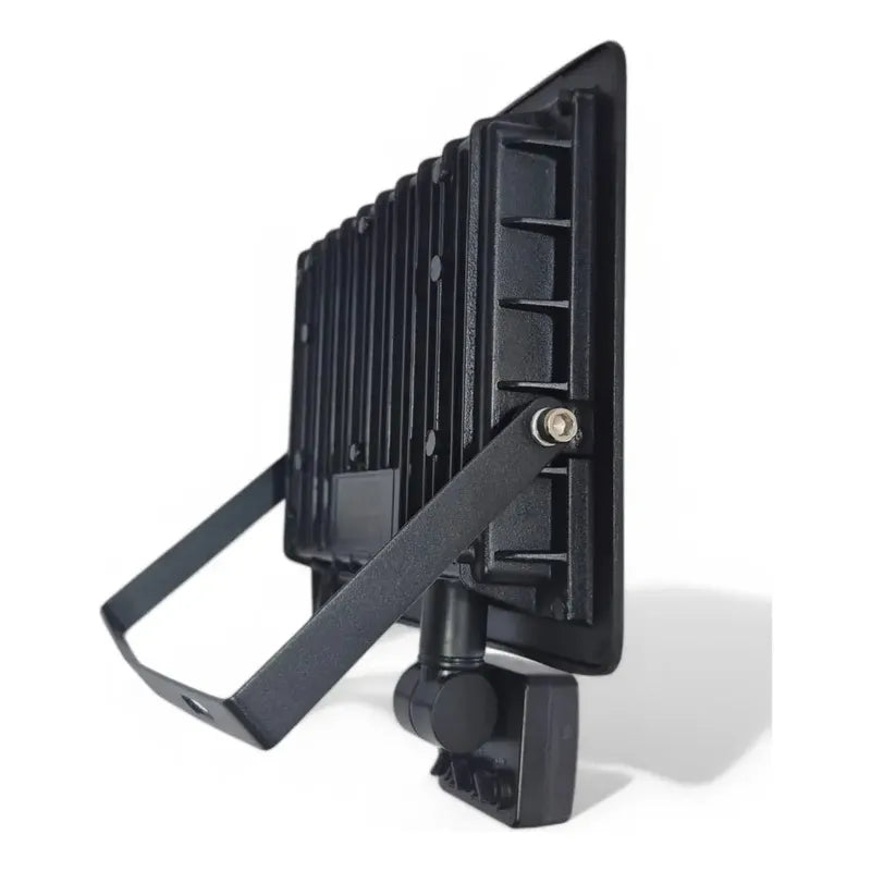 Foco Led 50w Exterior Sensor Bajo Consumo Negro Blanco Frío