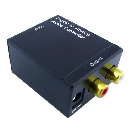 Adaptador Audio Óptico Digital A Análogo Rca