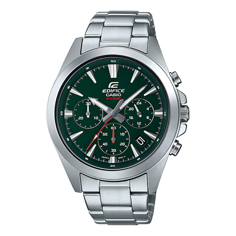 Edifice Efv-630d-3avudf Hombre (cód: 24959263) Plateado Verde