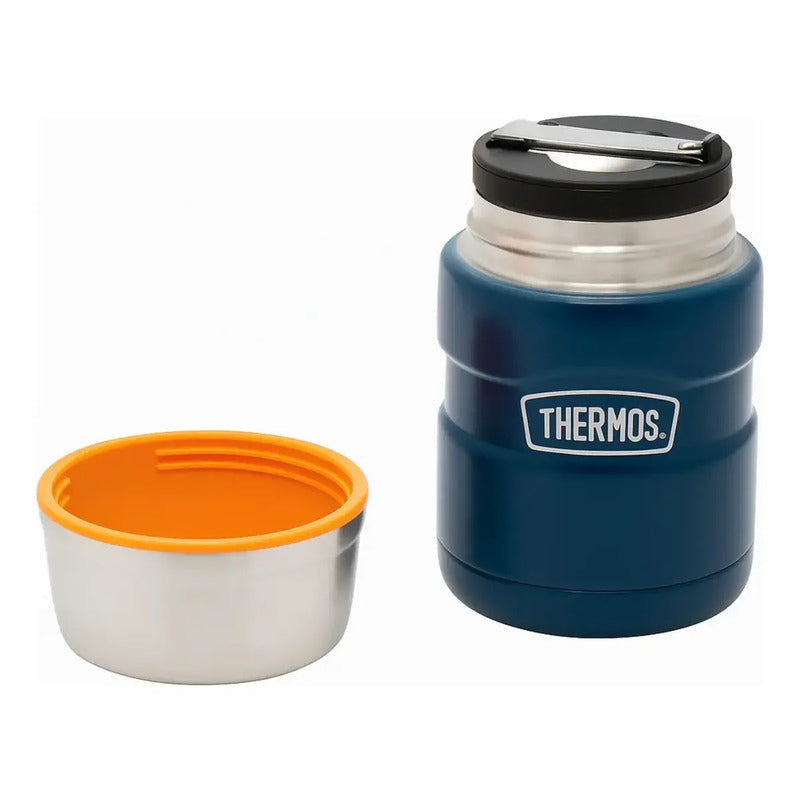 Termo Comida Acero Inox King 470ml Matt Navy Azul Marino