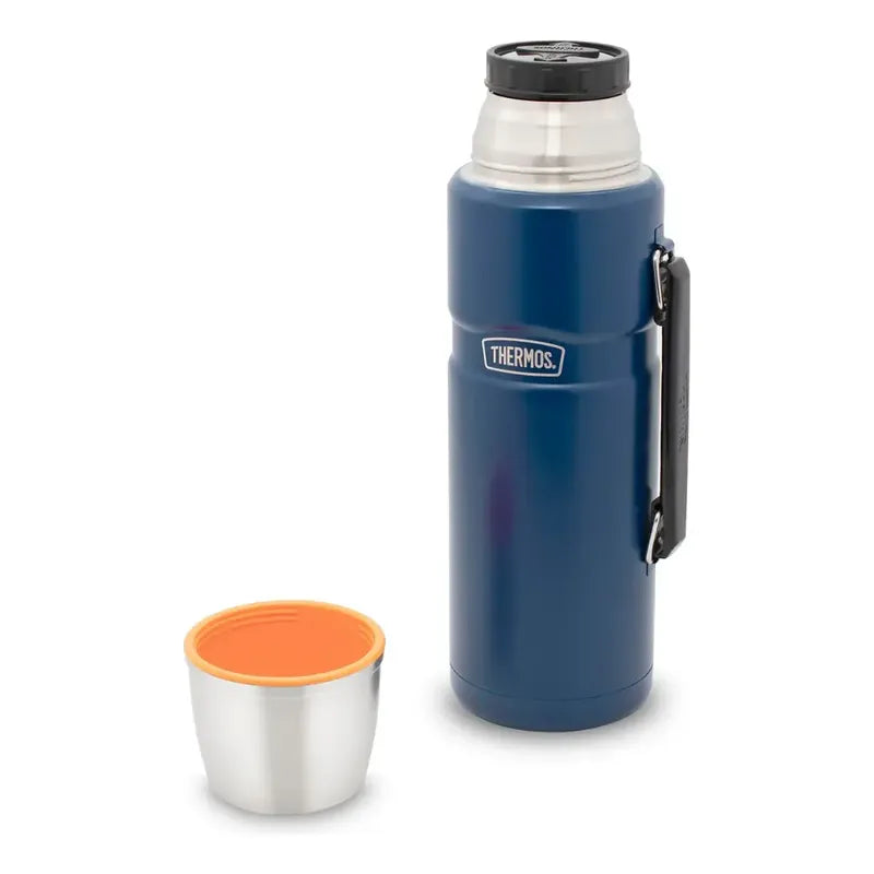 Termo Liquido Acero Inox King 1,2l Matt Navy Azul Marino