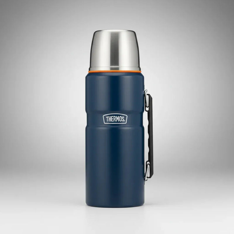 Termo Liquido Acero Inox King 2l Matt Navy Azul Marino