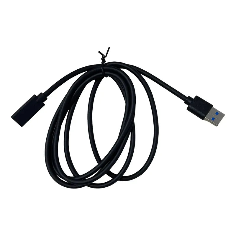 Cable Otg Usb Macho 3.0 A Tipo-c Hembra 1.5mts Tm-200546 Negro