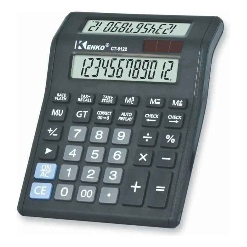 Calculadora Dos Pantallas Basica Calculadora Kenko