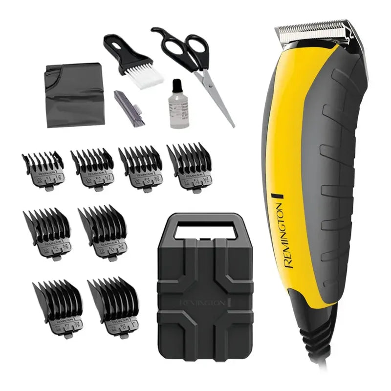 Maquina Cortadora De Pelo Remington Virtualmente Indestructible Hc5850 Amarillo