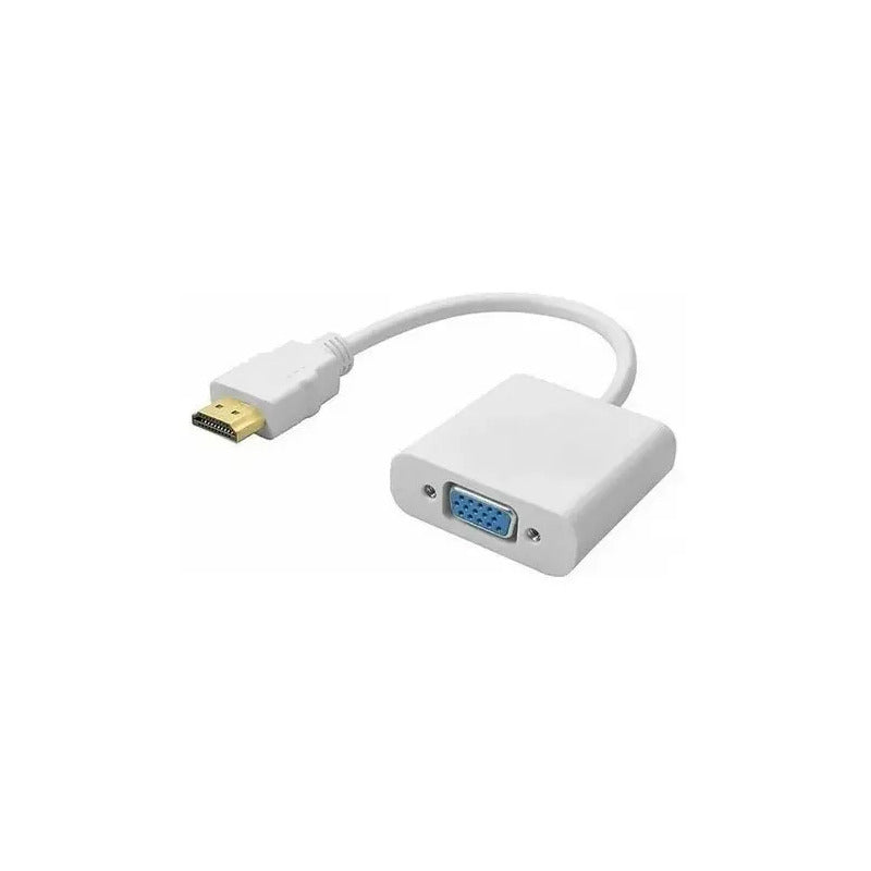 Adaptador Convertidor Hdmi A Vga Y Audio