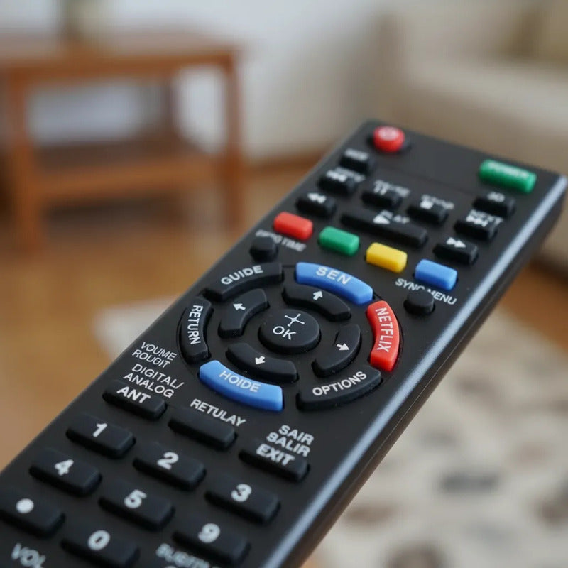 Control Remoto Smart Tv Genérico Compatible Sony + Pilas
