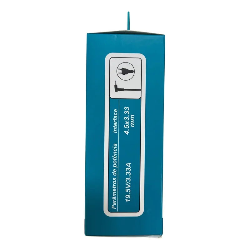 Cargador Irm Punta Azul 60w 220v Para Notebook Hp Negro