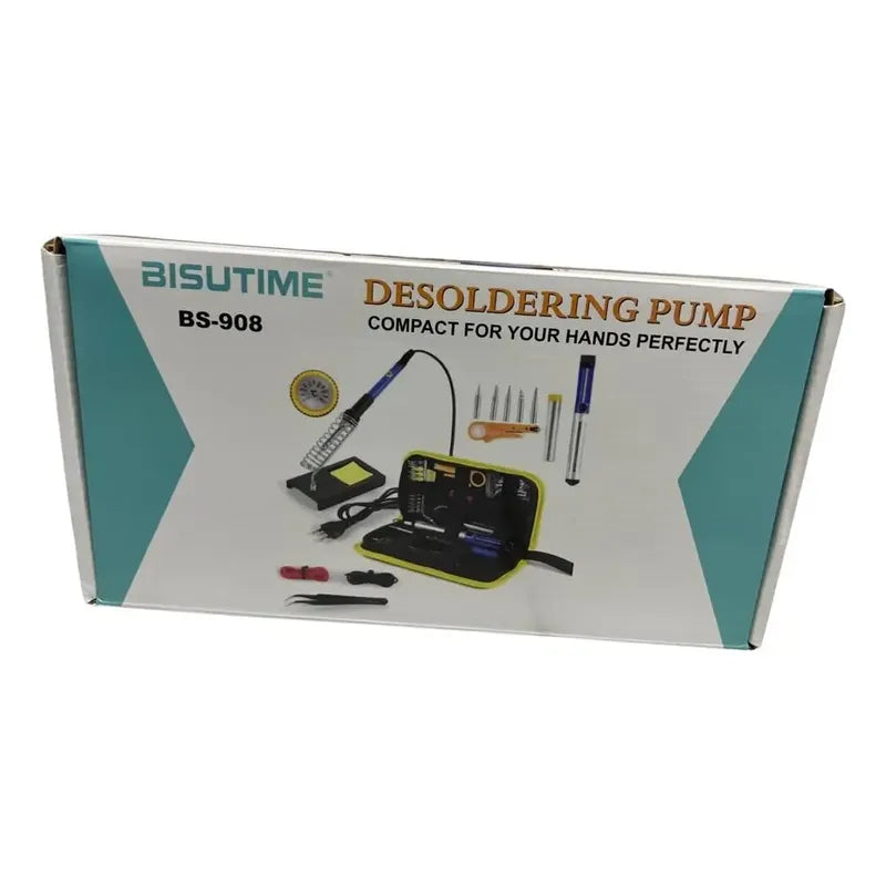 Kit Eléctrico Cautín 220v 60w Regulable Bisutime Bs-908