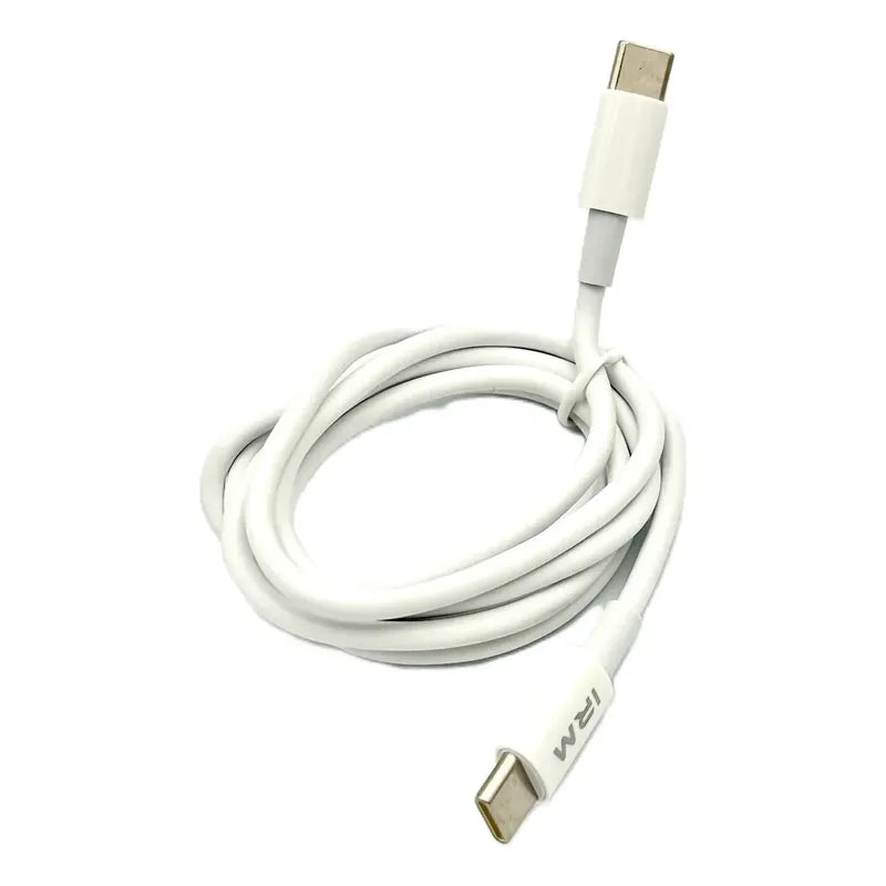 Cargador Tipo C Con Cable C A C 20w Carga Rápida Irm A2347 Blanco