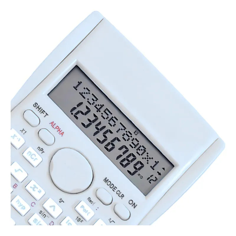 Calculadora Científica Irm 82ms Blanco 240 Funciones Pantalla 12 Dígitos