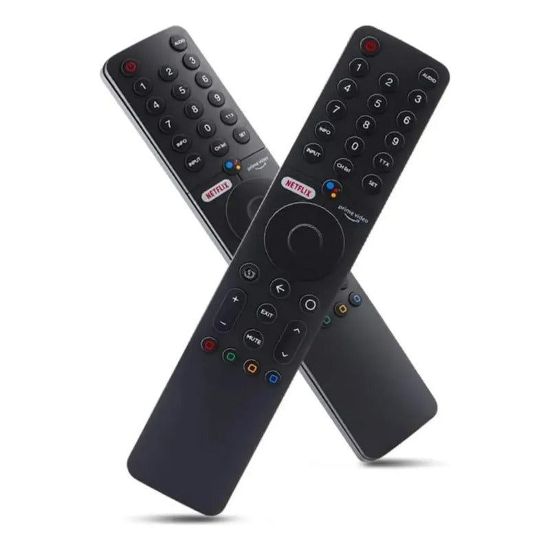 Control Tv Con Voz Xmrm-19 Compatible Para Xiaomi Mi P1 Q1 Negro