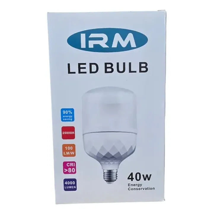 Ampolleta Led Bulb 40w Luz Blanco Frío E27 6500k Blanco Frío