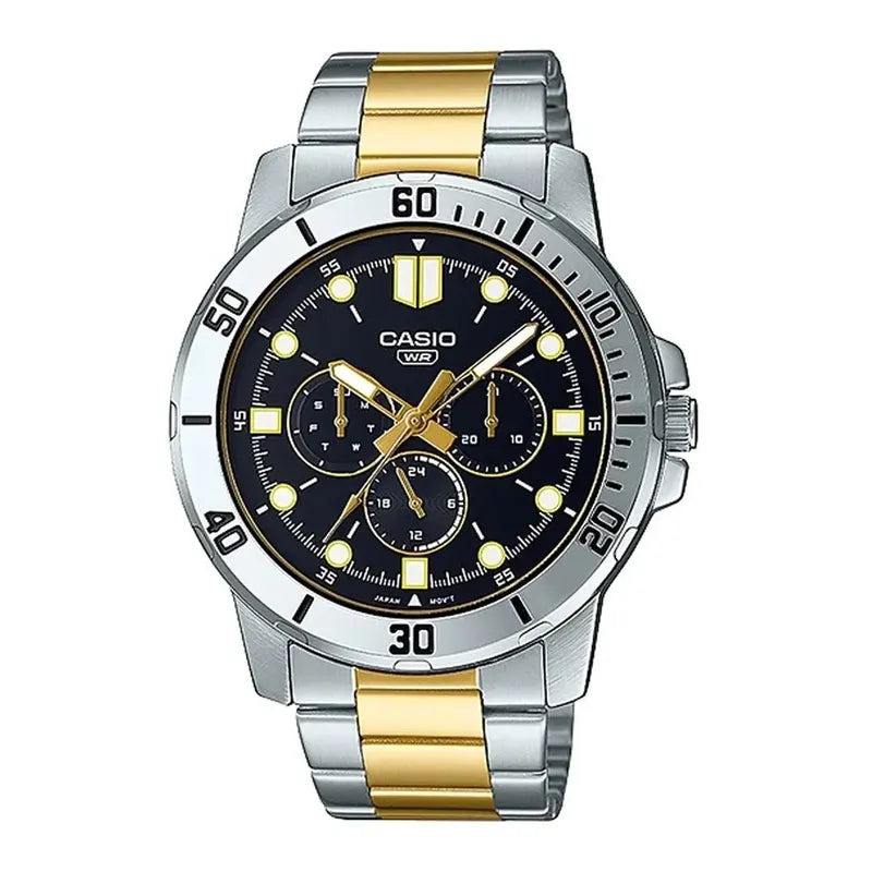 Reloj Casio Mtp-vd300sg-1e Hombre - Análogo Negro