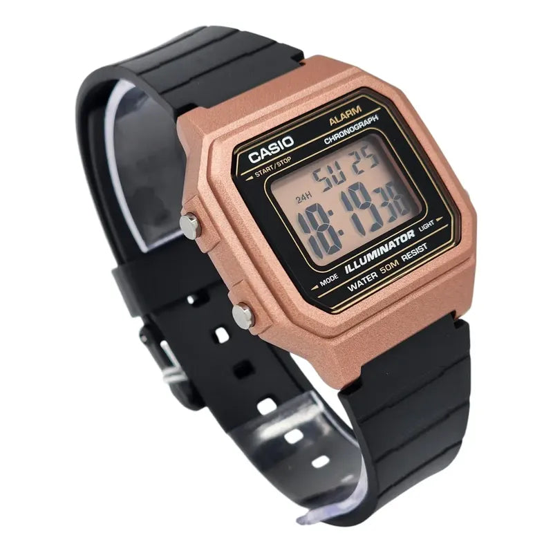 Reloj Casio W-217hm-5avdf Cuarzo Unisex Color De La Correa Resina