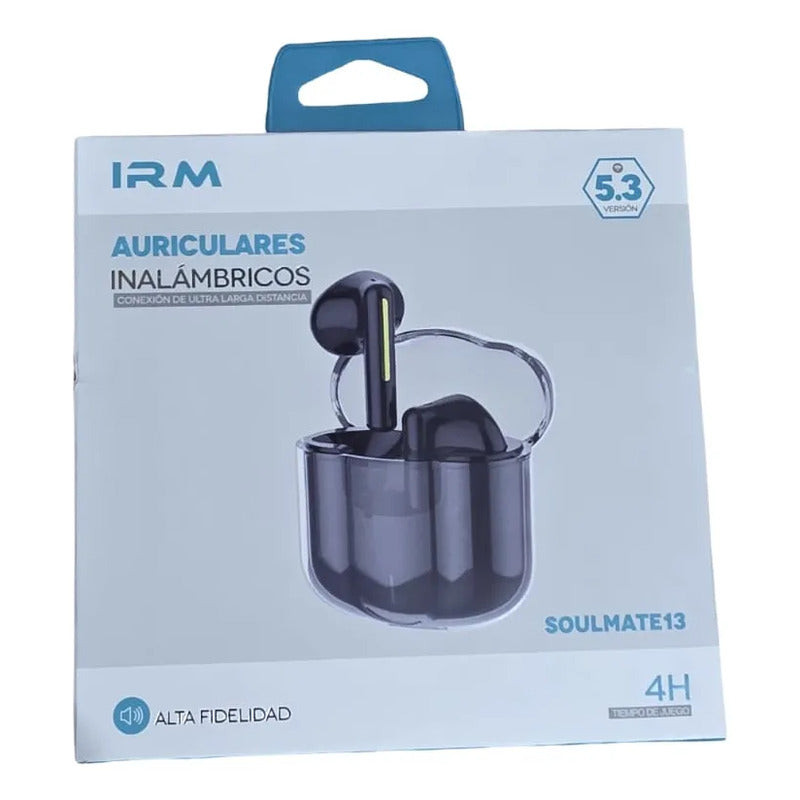 Audífonos Inalámbricos Irm Bluetooth 5.3 Gris