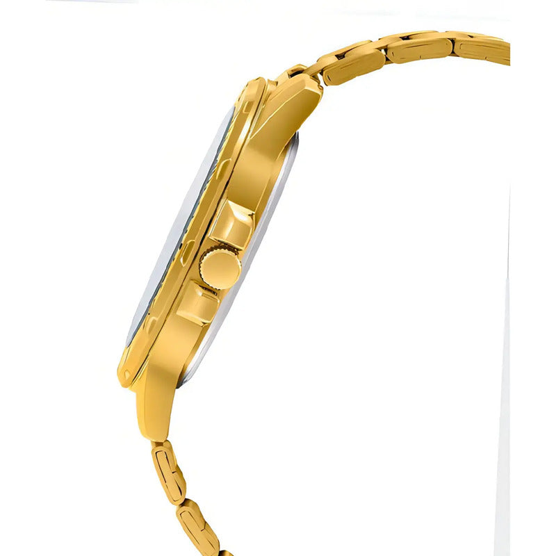 Reloj Hombre Casio Mtp-vd300g-1e Dorado Análogo / Color Del Fondo Negro