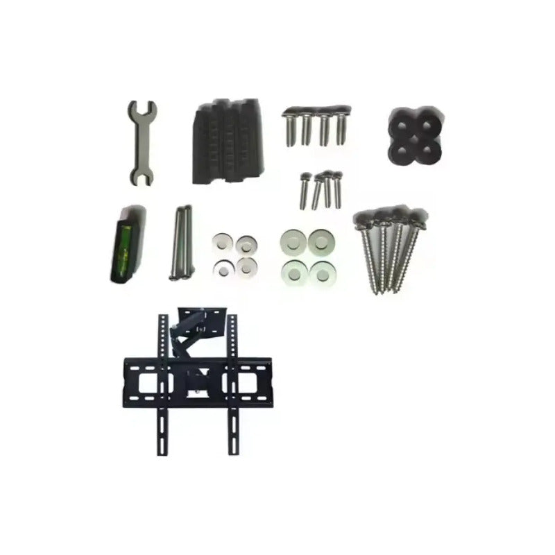 Soporte Tv Led Lcd Móvil Articulado 26-55 Soporta 25kg Color Negro