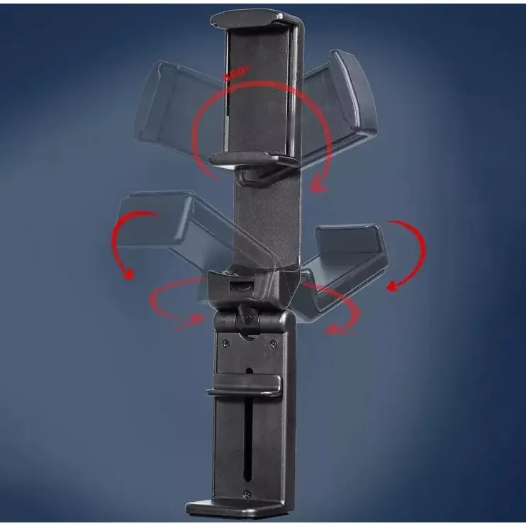 Soporte Para Teléfono De Avión Multidireccional Rotación Negro