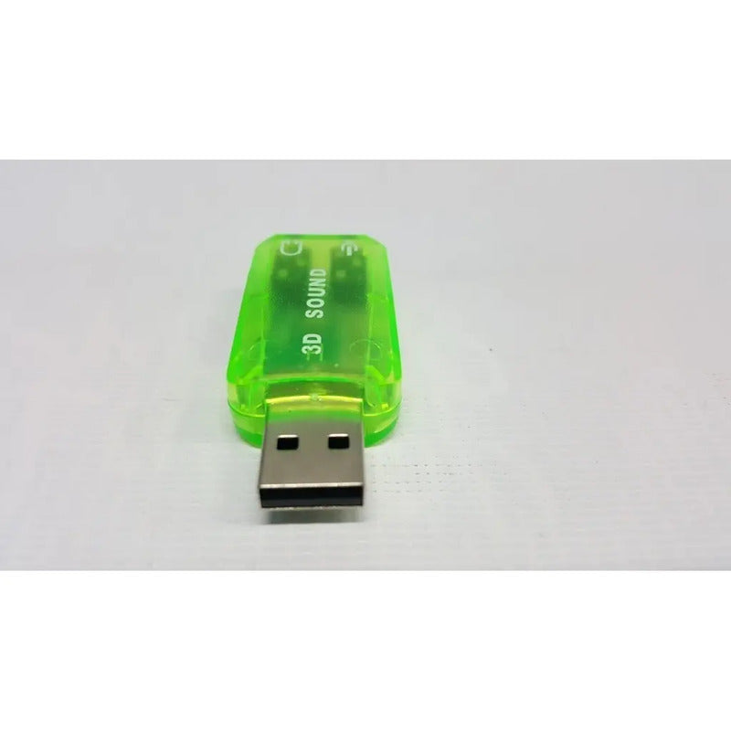 Terjeta Adaptador De Sonido Usb 5.1 Generico