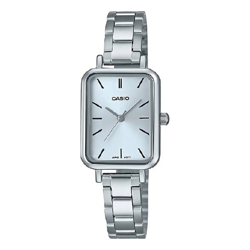 Reloj Casio Mujer Ltp-v009d-2eudf Plateado