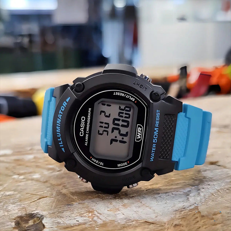 Reloj Casio W-219h-2a2eaf Azul