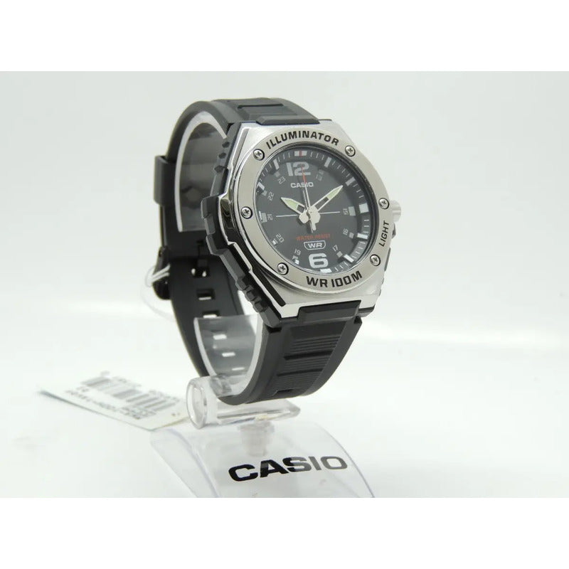 Reloj Casio Mwa100h-1avdf Cuarzo Unisex Negro Plateado