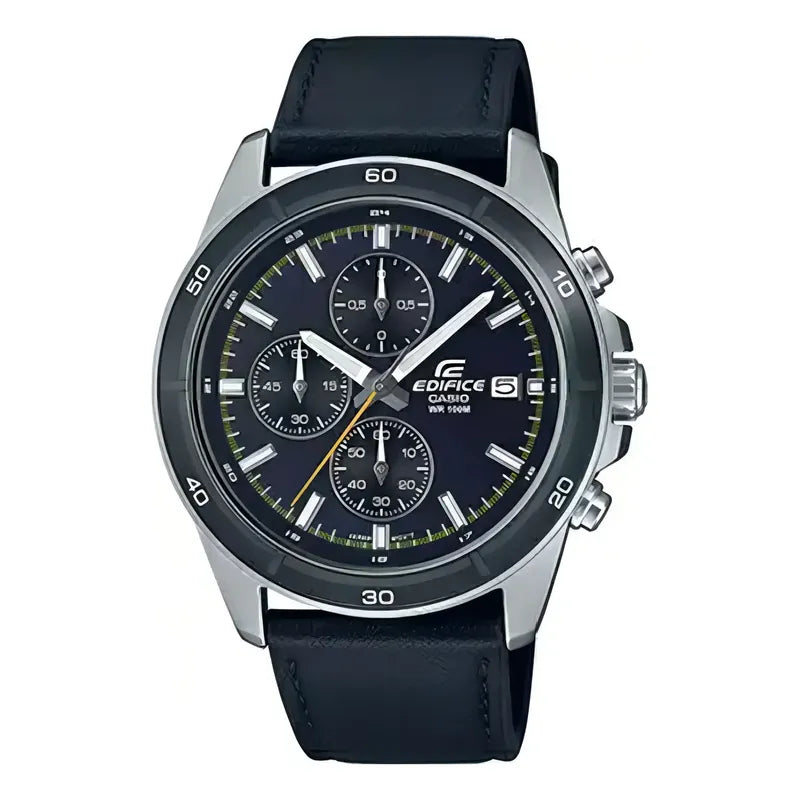 Reloj Edifice Hombre Efr-526l-2cvudf Negro Plateado Azul Oscuro