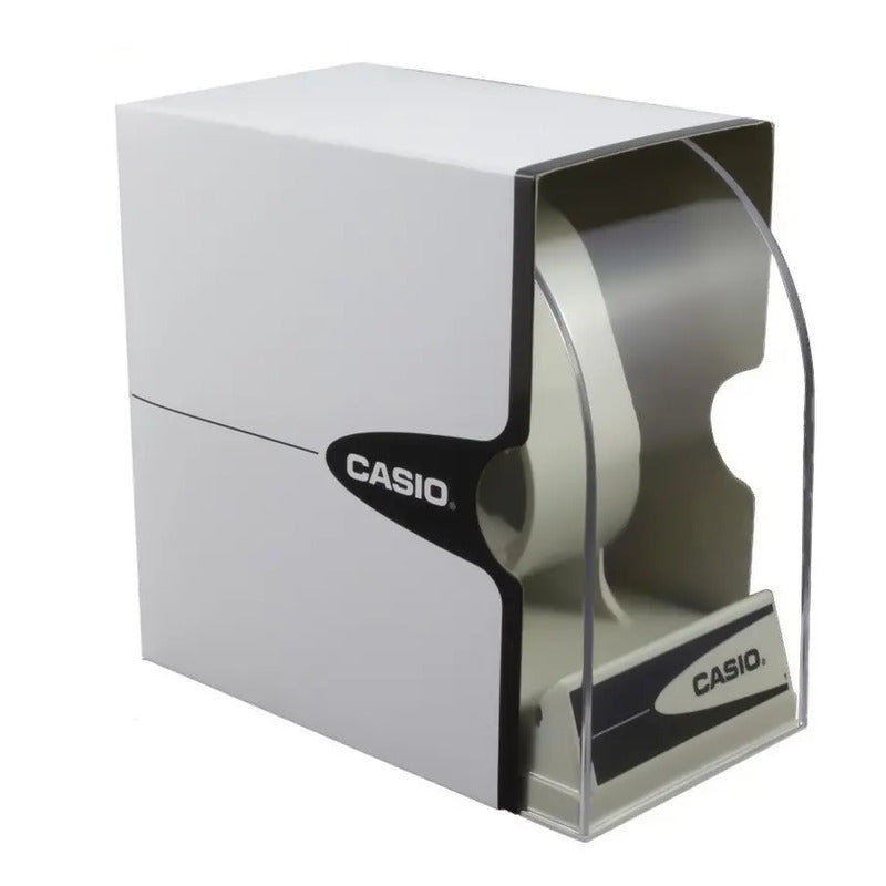 Reloj Casio Mujer Ltp-1169d-1ardf Plateado Negro