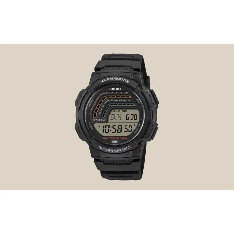 Reloj Casio Moda Modelo: Ws-1800-1avcf Negro