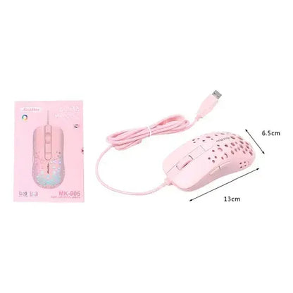 Mouse Gamer Rosa Mk-905 Rosa