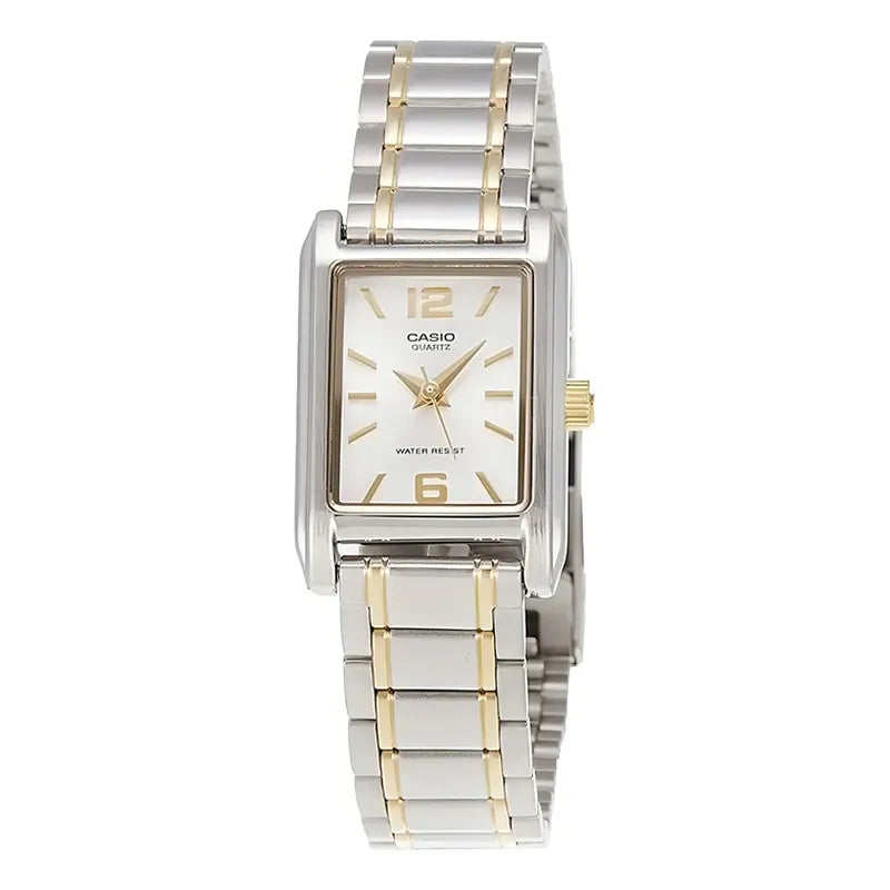Reloj Casio Ltp-1235sg-7adf Color De La Correa Gris