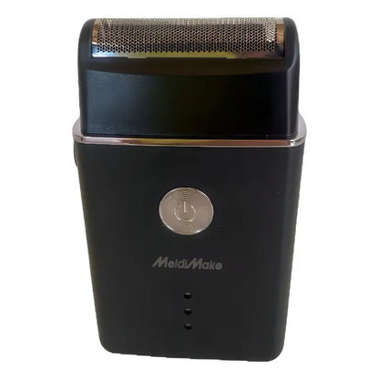Afeitadora Eléctrica Portátil Para Hombre Inalámbrica Con Carga Usb Negro