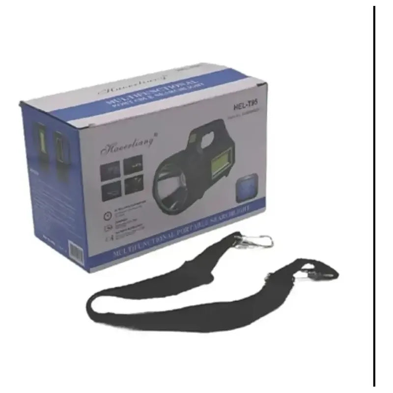 Linterna Led Largo Alcance Recargable Usb 600mts 6 Funciones Blanco