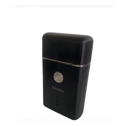 Afeitadora Eléctrica Portátil Para Hombre Inalámbrica Con Carga Usb Negro