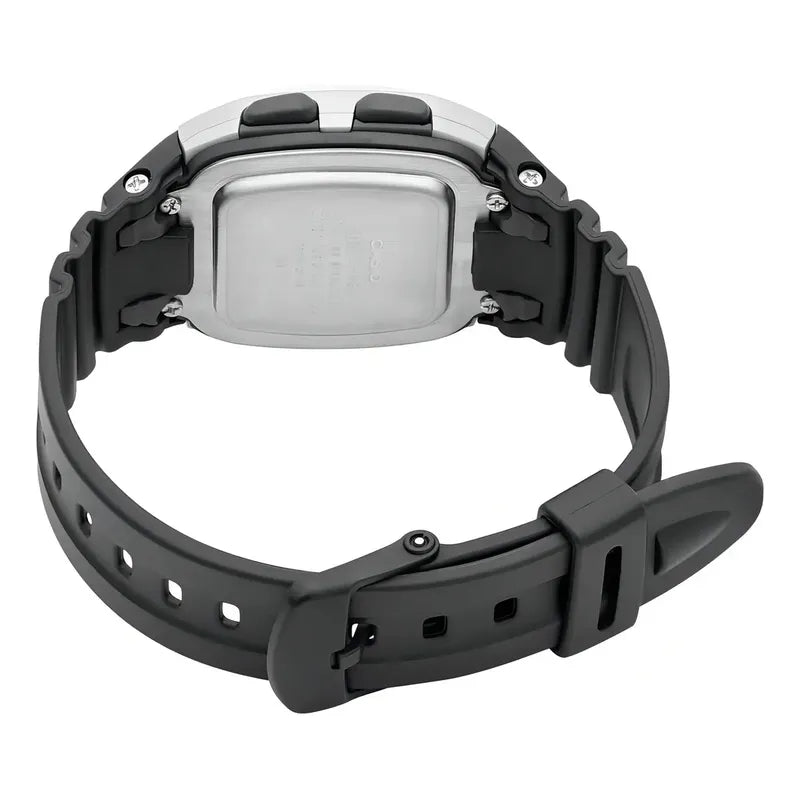 Reloj Casio W-96h-1a Hombre Negro Plateado Natural