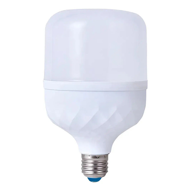 Pack X2 Ampolletas Led Luz Fría E27 Ampolleta Led 50w Blanco Frío