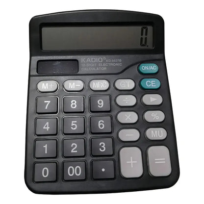 Calculadora Kadio 8837 B Color Negro