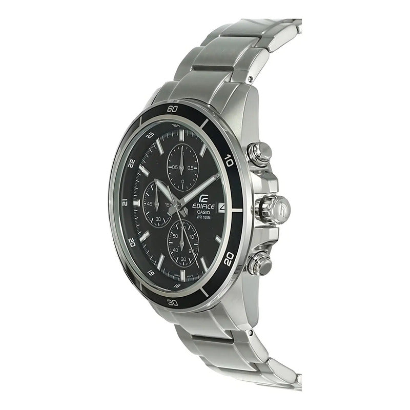 Reloj Hombre Casio Edifice Efr-526d-1a Agente Oficial Caba Gris Negro