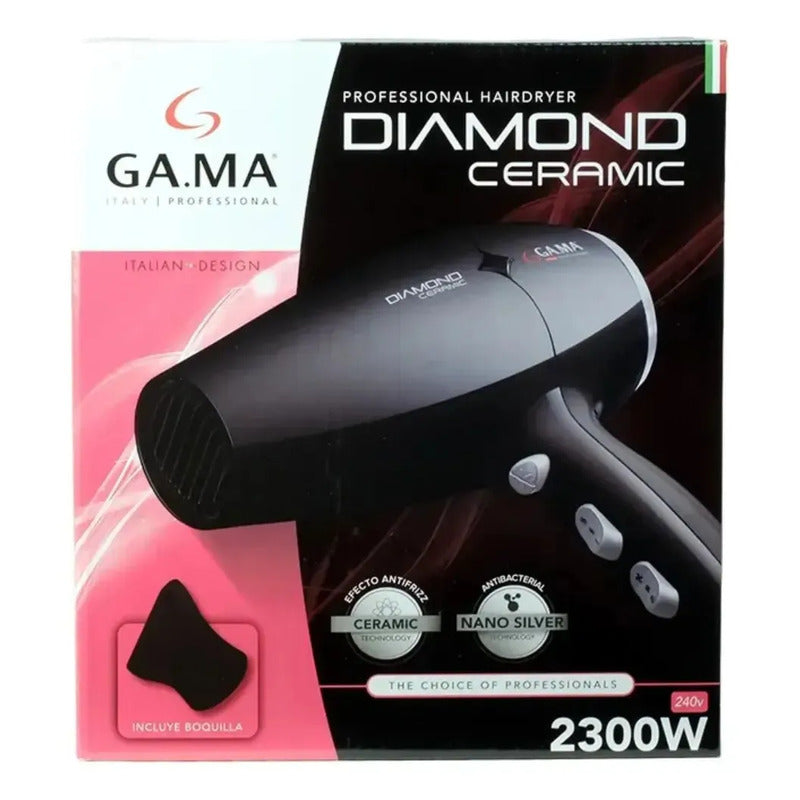 Gama Secador Diamond Ceramic 2300w Negro