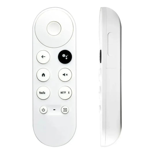 Control Remoto Compatible Con Google Chromecast 4k Tv Hd Blanco