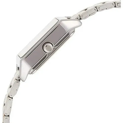 Reloj Casio Dama Ltp-v007sg-9b Acero Combinado Numeros Romanos Plata Beige