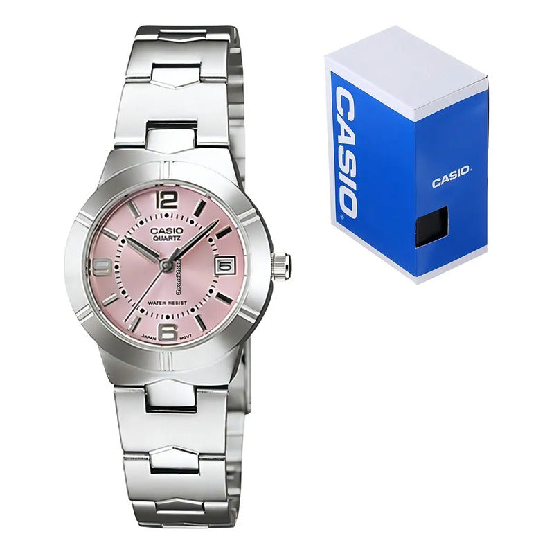 Casio Ltp-1241d-4a Casio Mujer Adultos (cód: 22309831) Plateado Rosa