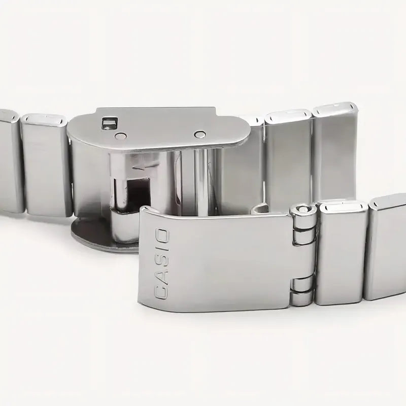 Reloj Plateado Casio Vintage La670wa-7df Para Mujer Plateado Gris
