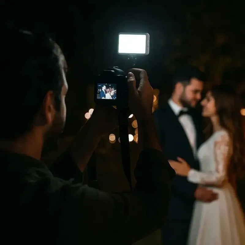 Panel De Luz Portátil 40w Para Videos Y Fotografías Blanco Blanco Frío