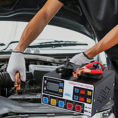 Cargador De Batería 12 Y 24v Recuperador De Bateria