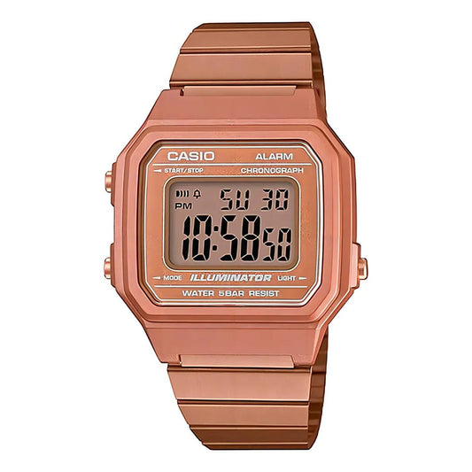 Reloj Casio B650wc-5adf / Timeshop Rosa Oro Rosa