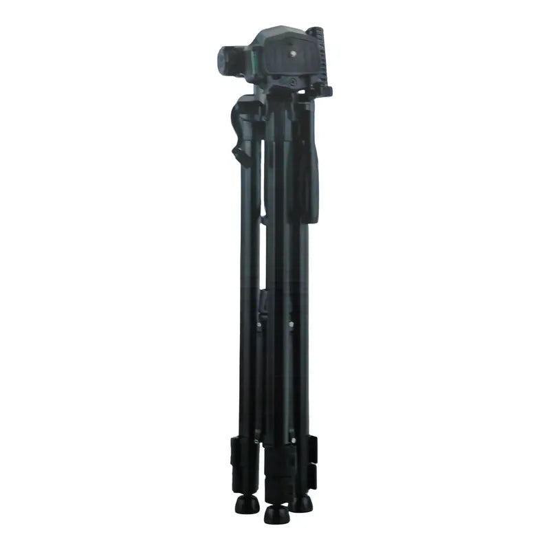 Tripie Para Celular Camaras Soporte Ajustable Aluminio Negro Negro