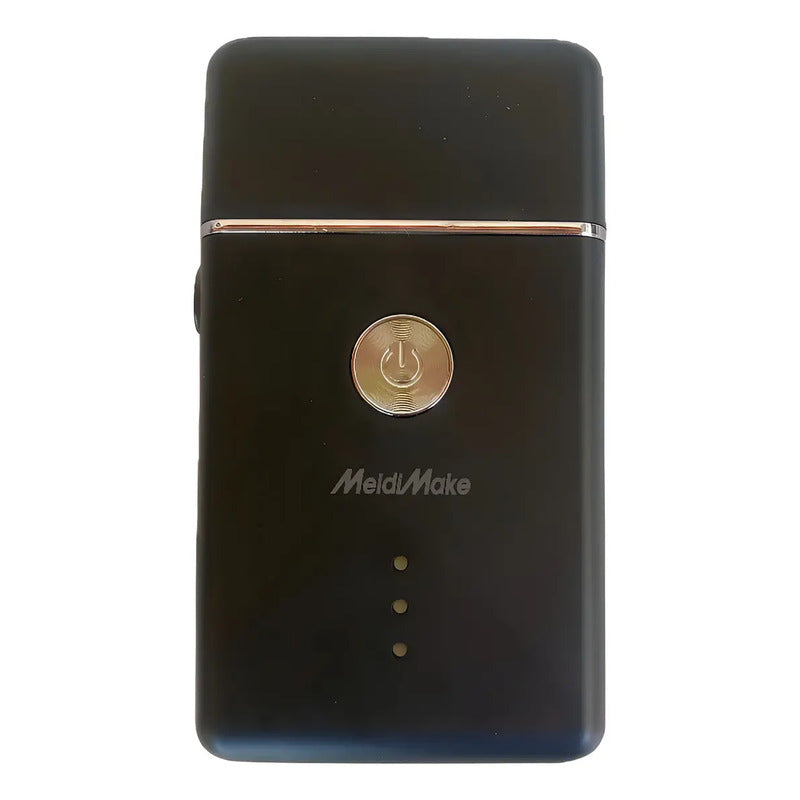 Afeitadora Eléctrica Portátil Para Hombre Inalámbrica Con Carga Usb Negro