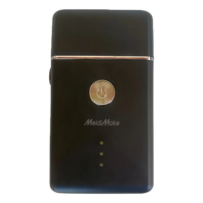 Afeitadora Eléctrica Portátil Para Hombre Inalámbrica Con Carga Usb Negro